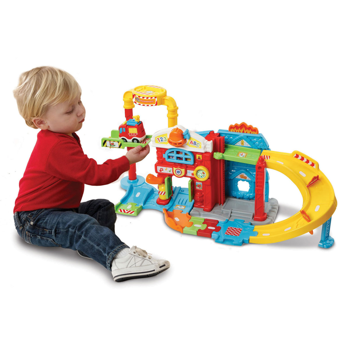 Caserne de pompiers de voiture Vtech Toot Tot