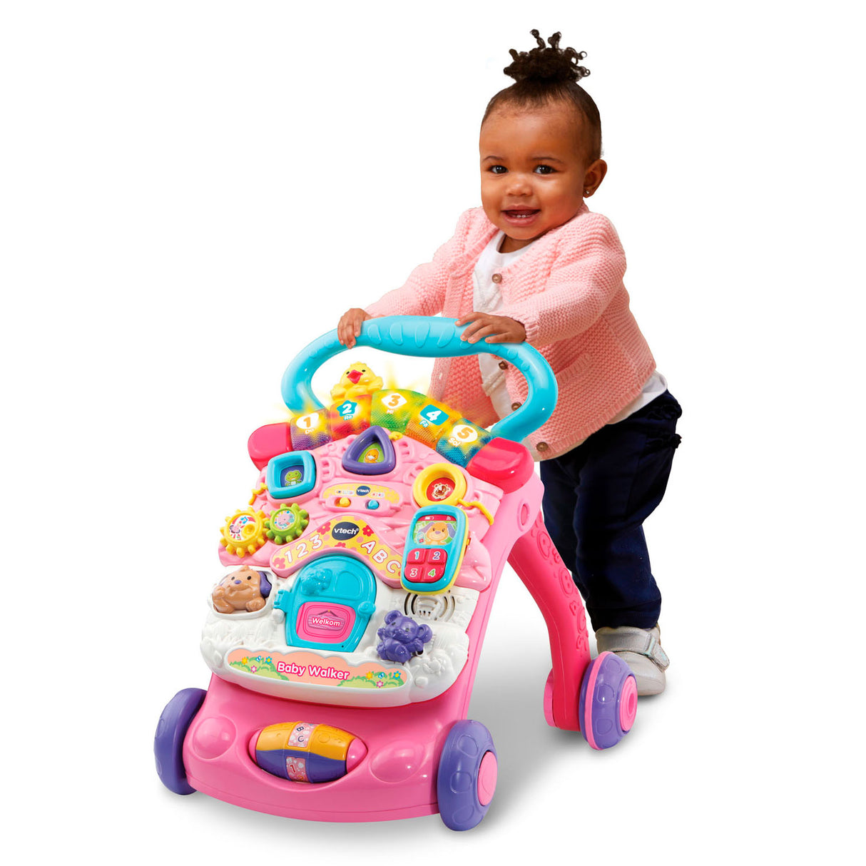 Vtech trotteur rose