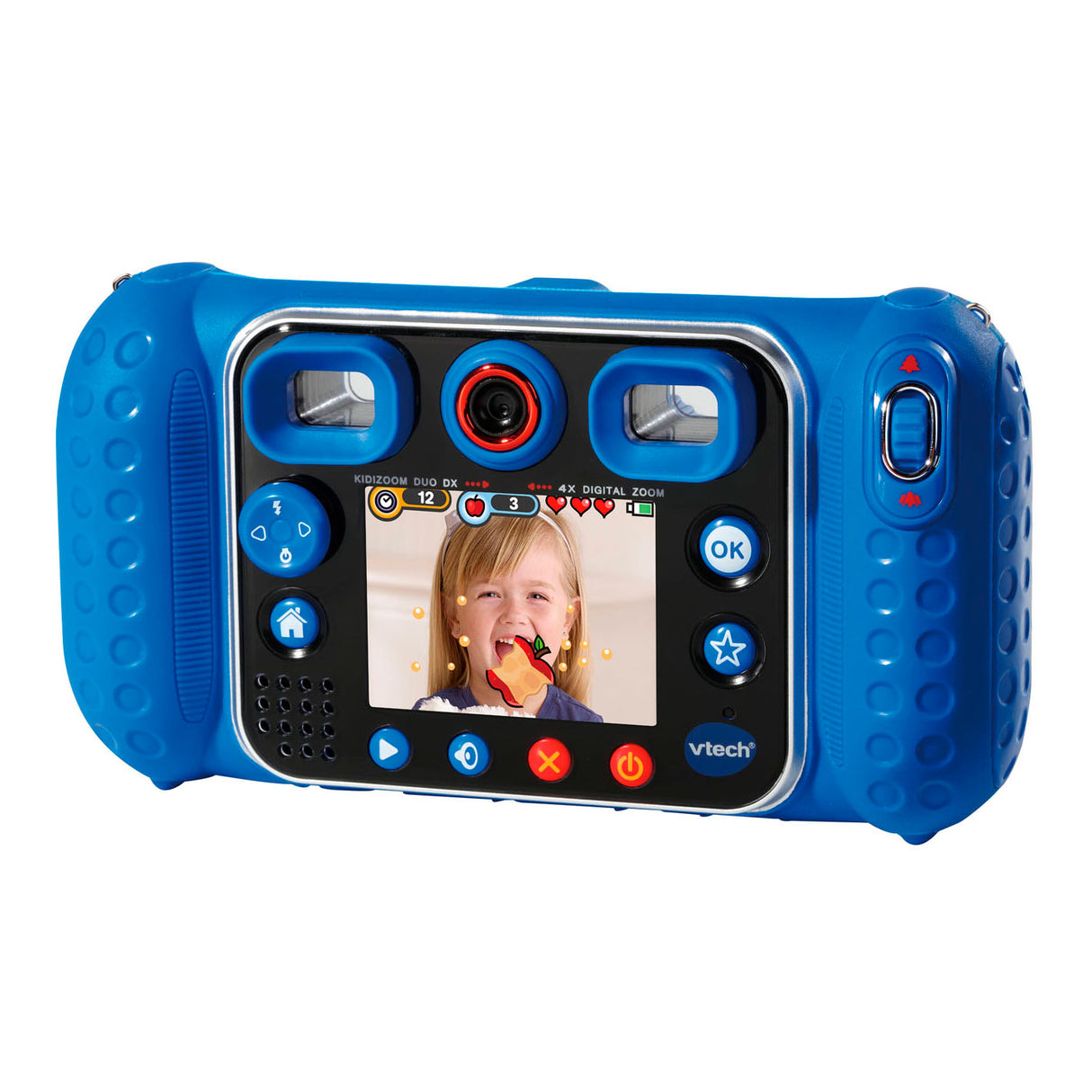 Vtech Kidizoom duo dx pour enfants Caméra bleu 4 pièces