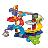 Vtech toot toot cars tornado stunt park - piste de voiture de tour de course avec sam stunt car - encourage les jeux de rôle - cadeau - 1 à 5 ans