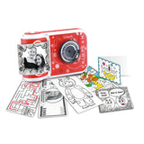 VTech otroška kamera KidIzoom Printcam Junior Red White 4-deli