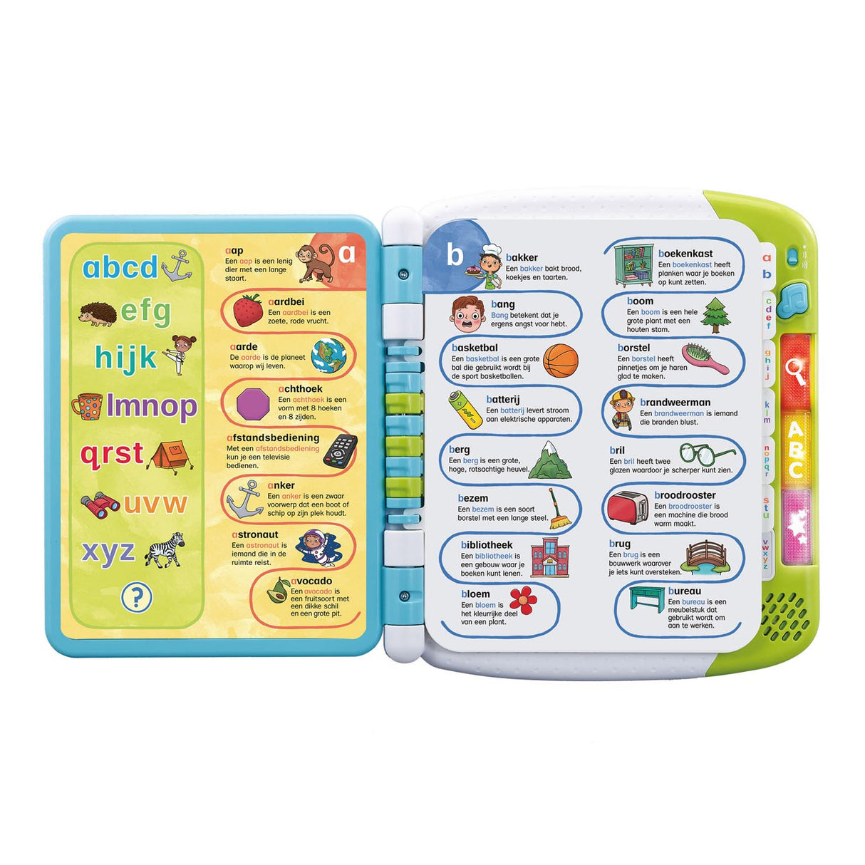 VTech Otroška knjiga moja interaktivna slovar White Blue Green