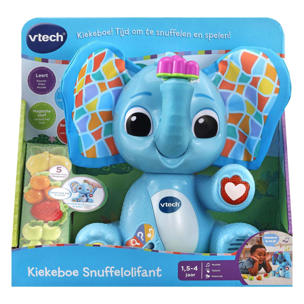 Vtech kiekeboe snuffelolifant