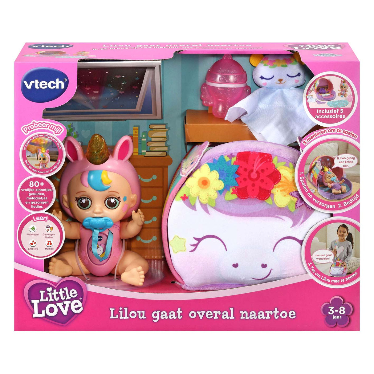 VTech Little Love Lilou idzie wszędzie