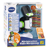 Vtech mon microscope vidéo interactif pour enfant - jouet interactif éducatif - découvrez le monde microscopique - cadeau - à partir de 7 ans