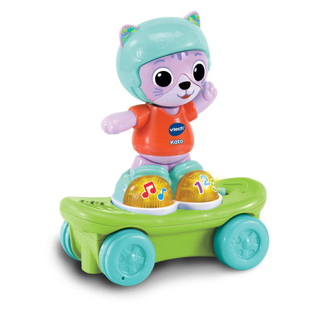 Vtech animal friends Kato de Skateboard Kat