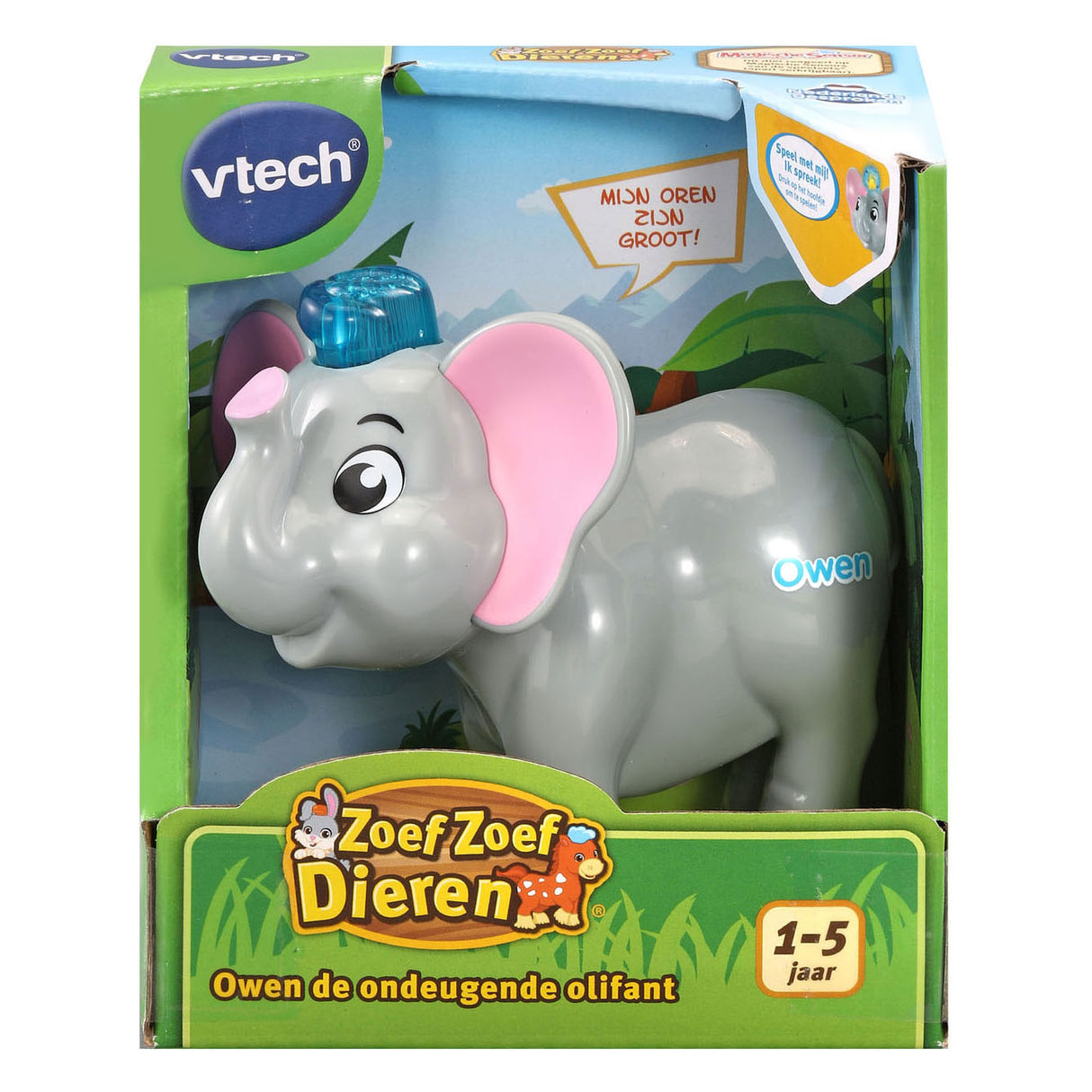 VTECH ZOEF ZOEF DIEREN OWEN Den frekke elefanten