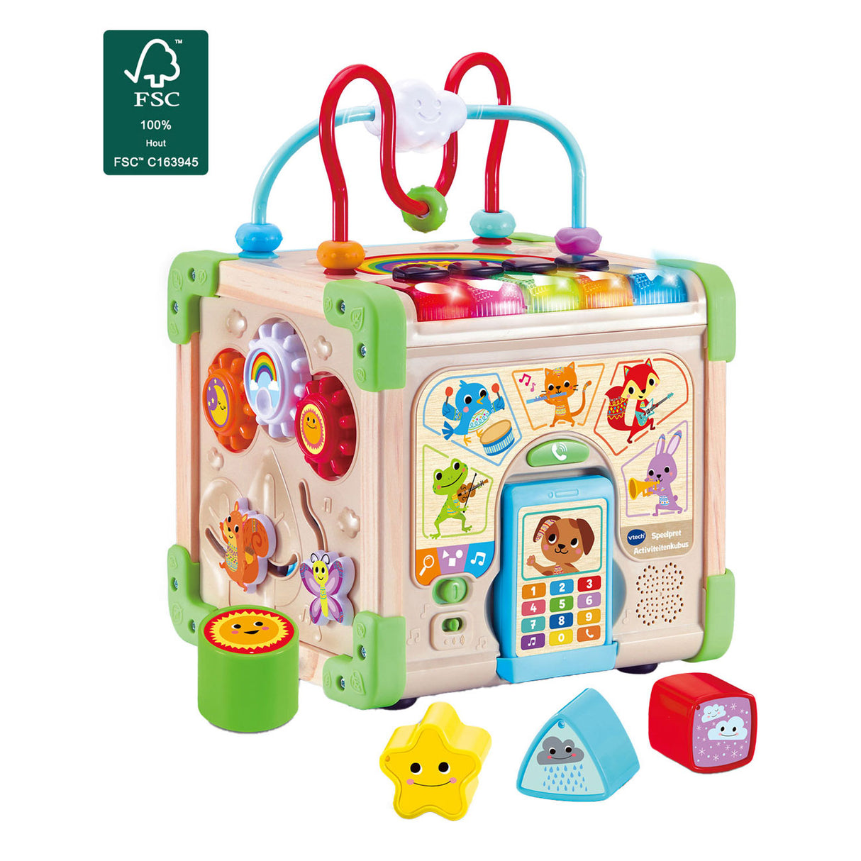 Vtech Green Speel Preprété Activité Kubus