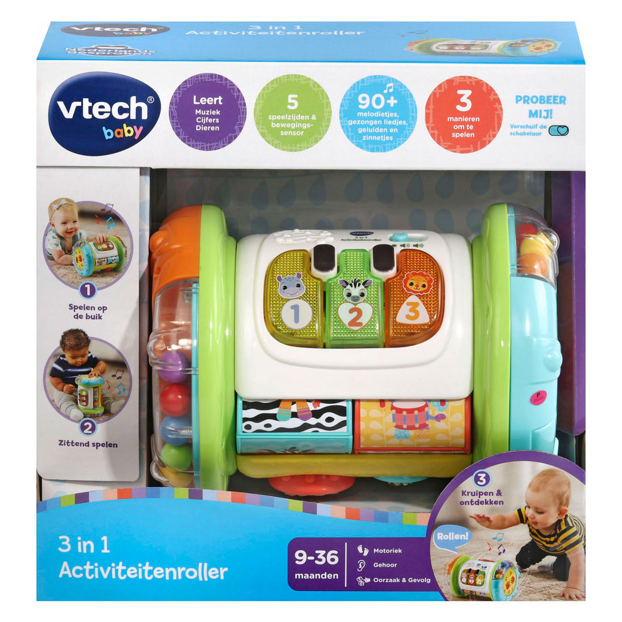 Vtech Animal Friends 3in1 Rouleau d'activité