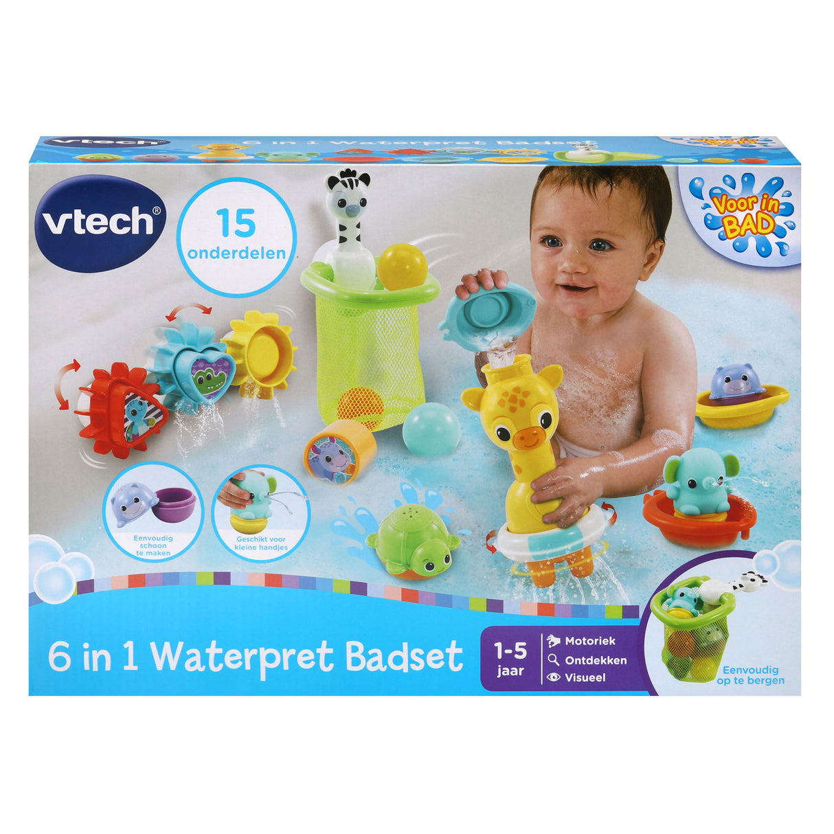 Vtech Baby 6in1 Water fun bathset