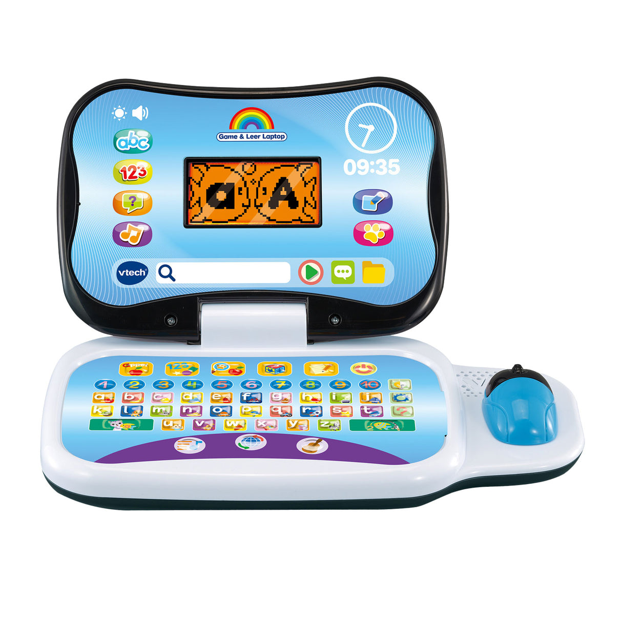 La computadora portátil de cuero de juego Vtech