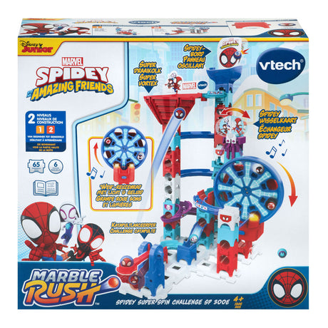 Marvel Marmor Rush Spidey Super Spin Challenge