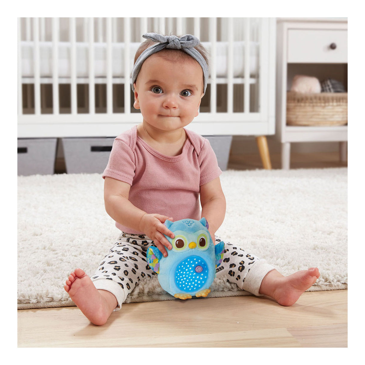 Vtech lampe de nuit hibou au coucher