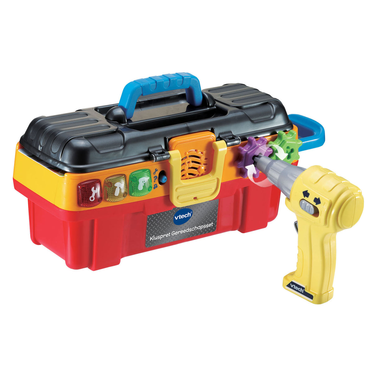 Ensemble d'outils de bricoleur Vtech - Ensemble d'outils 9 pièces - à partir de 2 ans - jouets éducatifs