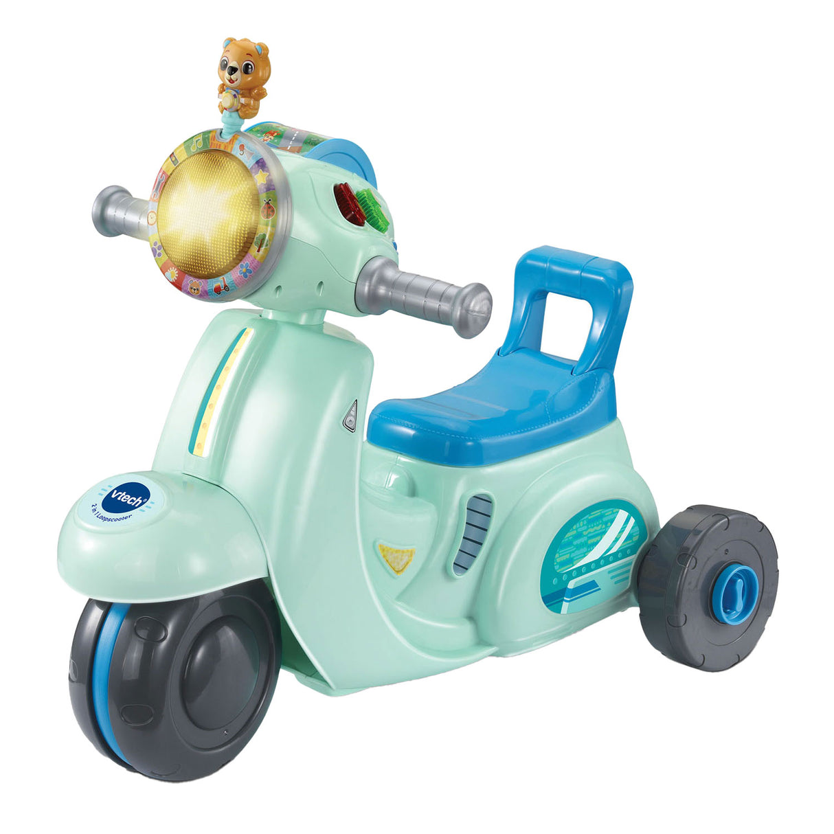 VTech 2in1 Running Scooter Blue