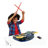 Vtech kidi DJ drums - jouets interactifs - stimule la créativité - y compris fonction d'enregistrement Bluetooth - jouets à partir de 6 ans