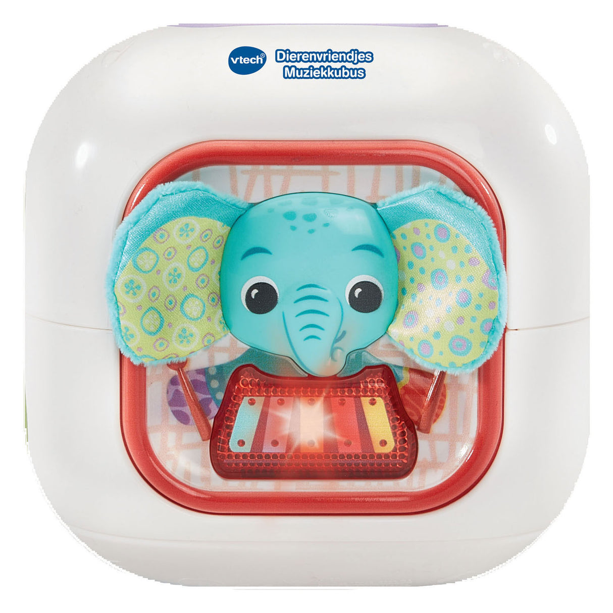 Vtech animal friends music cube - jouets éducatifs - plus de 80 mélodies, chansons, sons et phrases - jouets à partir de 3 mois