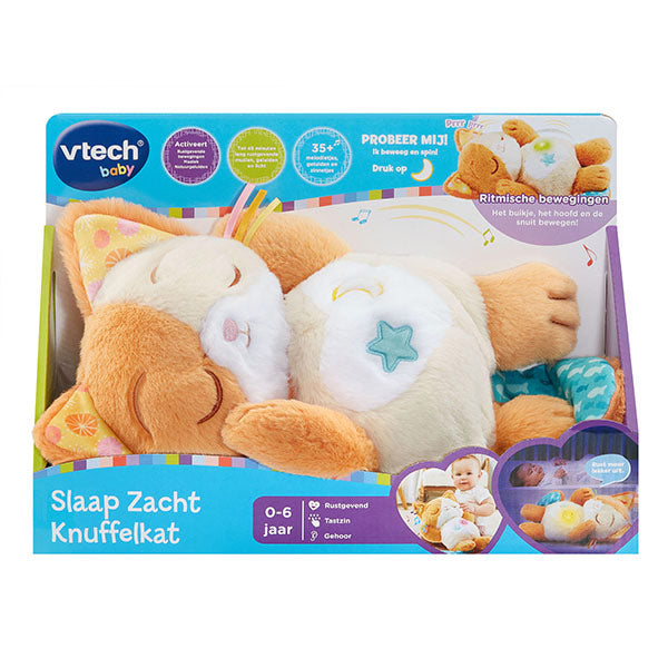 Vtech dors bien, chat en peluche