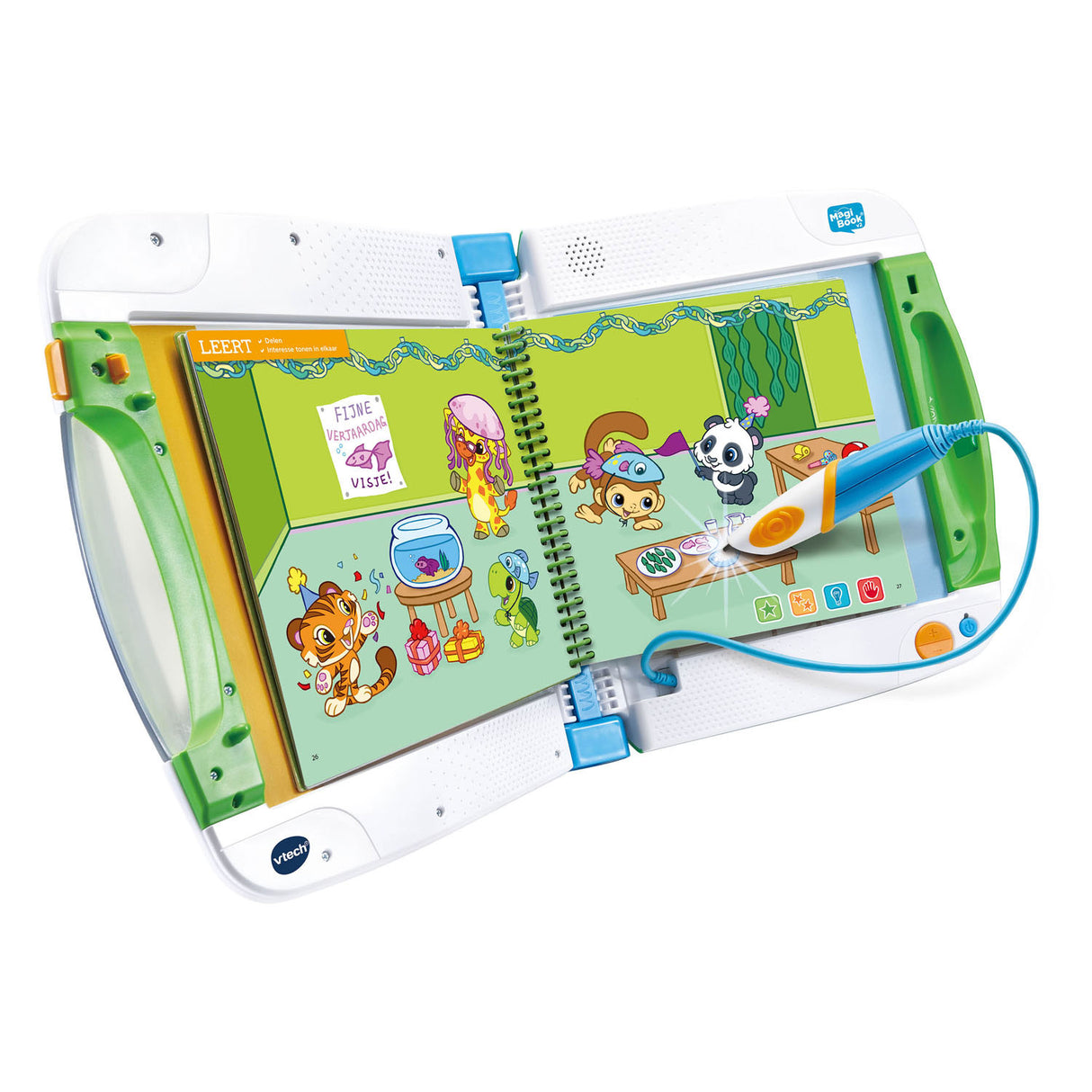 Vtech Magibook Starter Set verde con Demoboek