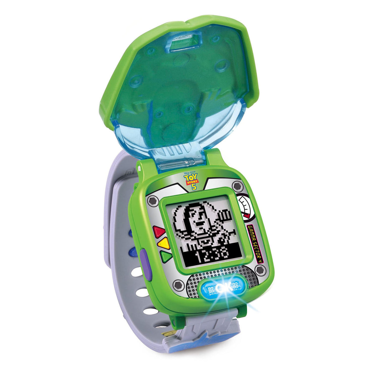 Montre d'apprentissage Buzz l'Éclair de Vtech - avec jeux et son