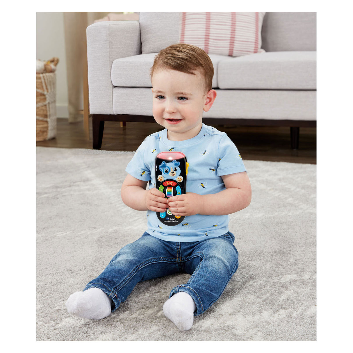 Télécommande pour bébés Vtech avec jusqu'à 100 mélodies