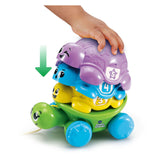 Figurine à tirer tortue amusante à empiler Vtech