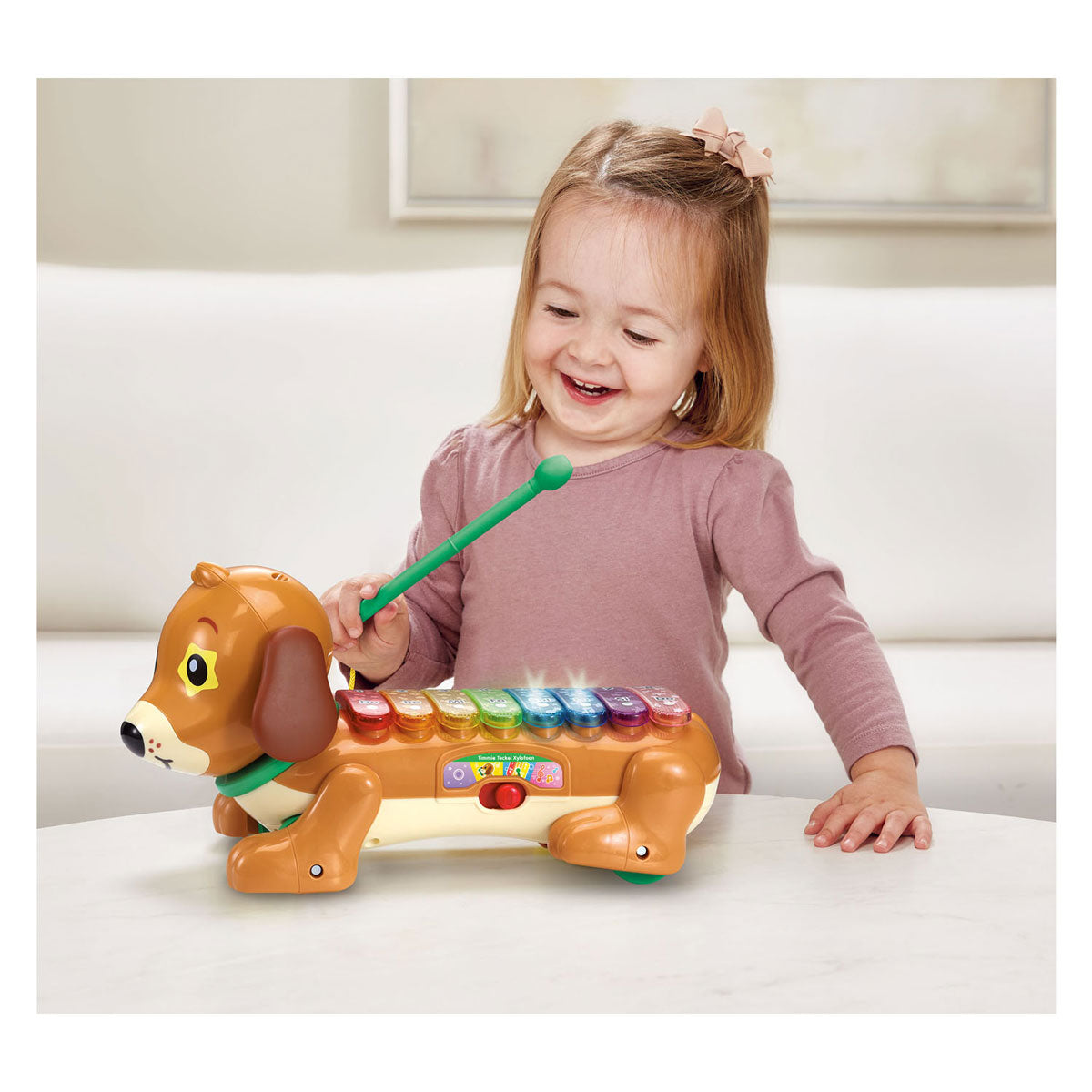 Xylophone Vtech Timmie Teckel avec lumière et son