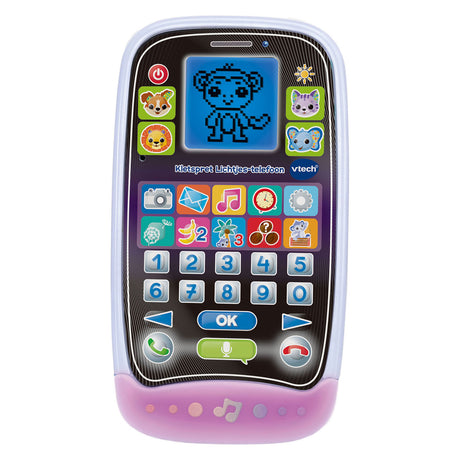 Téléphone léger à bavardage Vtech avec lumière et son