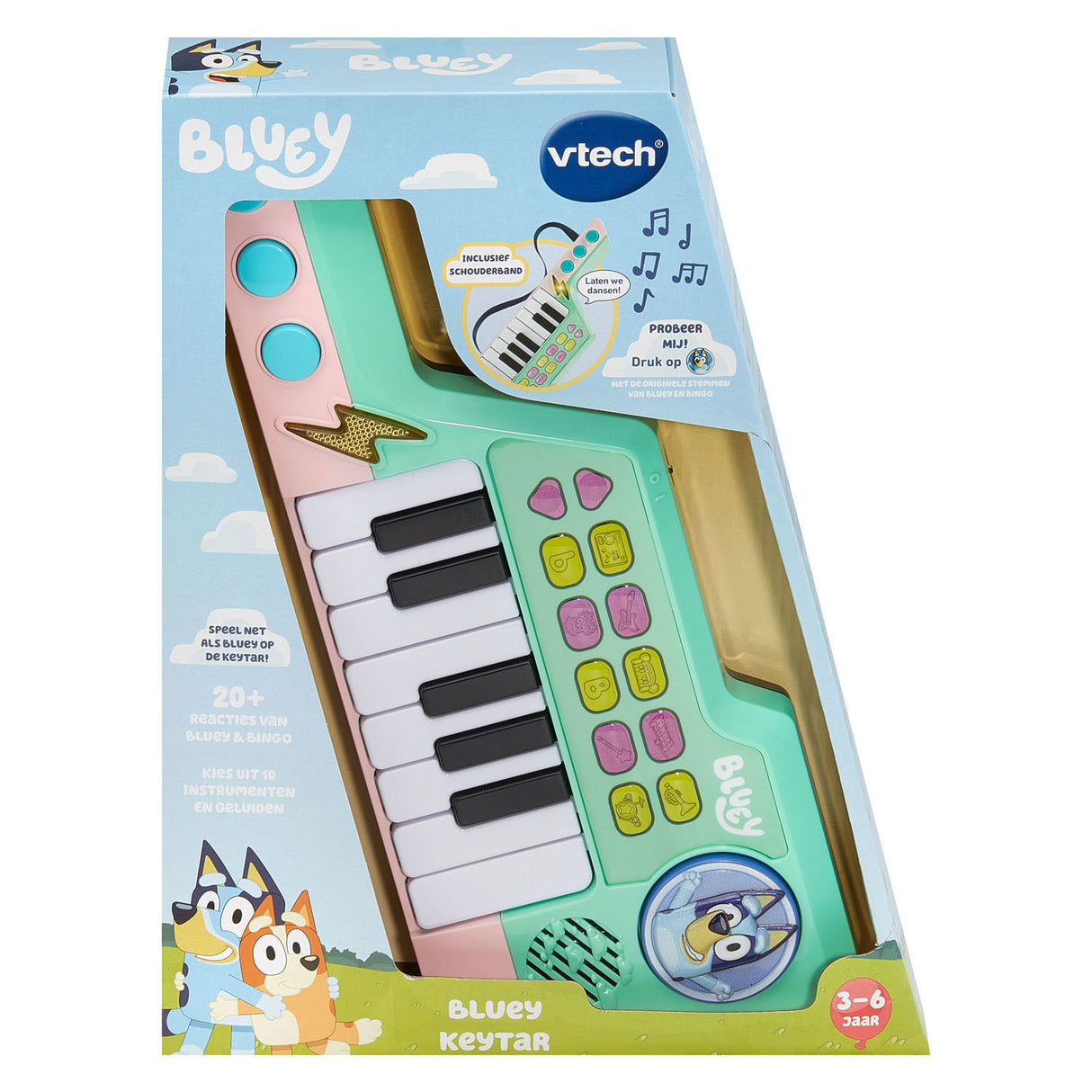 Le keytar de Vtech bluey bluey
