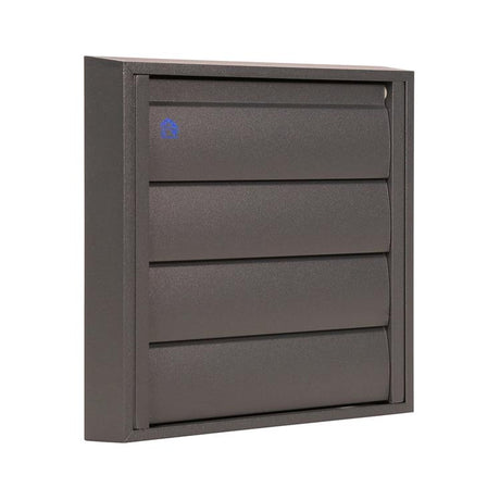 Renson 1062415 - skin opbouw dampkaprooster alu433 (173x173) structuur 7016 | 2 stuks