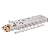 Crayons de couleur Lyra super ferby 1, L : 18 cm, mine 6,25 mm, blanc, 12 pièces 1 boîte