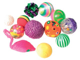 Jouets pour chat Zolux boules colorées fantaisie assorties