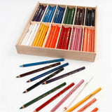 Crayons de couleur Lyra super ferby 1, L : 18 cm, mine 6,25 mm, couleurs assorties, 12x12 pièce 1 boîte