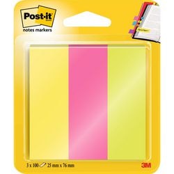 3m indexen post-it zelfklevend kleurenassortiment