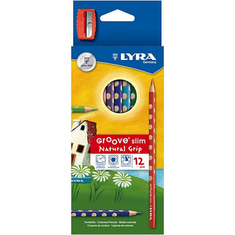 Https : www.ccobby.nl groove-thin-colored-pencils-l-18-cm-fill-3-3-mm-various-colors-12-piece-1-box