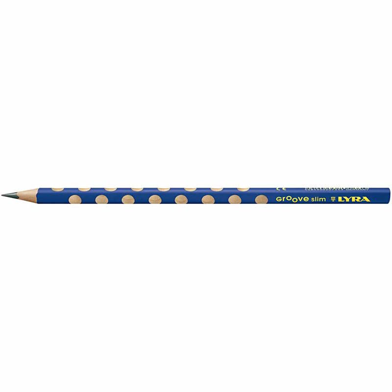 Crayons graphite Lyra groove, d 7,2 mm, hb, recharge 3,3 mm, 12 pièces 1 boîte