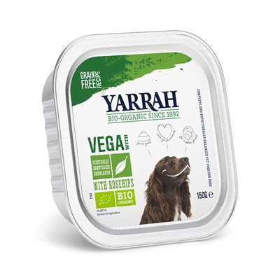 Yarrah Dog Alu Kerkjes Vega avec des hanches de rose