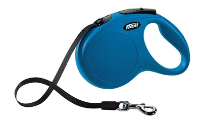 Flexi products ligne rétractable nouveau pneu classique bleu m 5 mètres jusqu'à 25kg