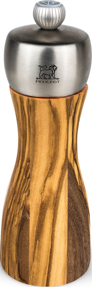 Moulin à sel Peugeot fidji 15 cm - bois d'olivier