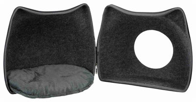 Trixie relax igloo chat feutre gris