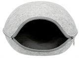 Trixie relax igloo luna gris clair