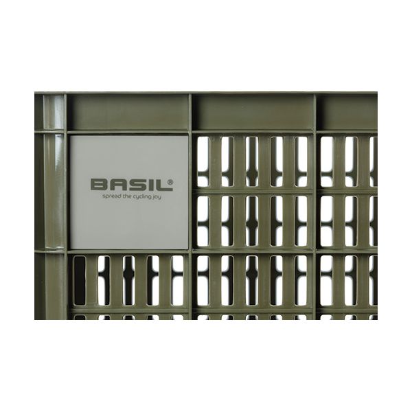 Basil fietskrat l - grand - 40 litres - vert