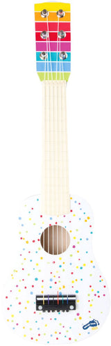 Small foot - guitare en bois à pois, 53cm