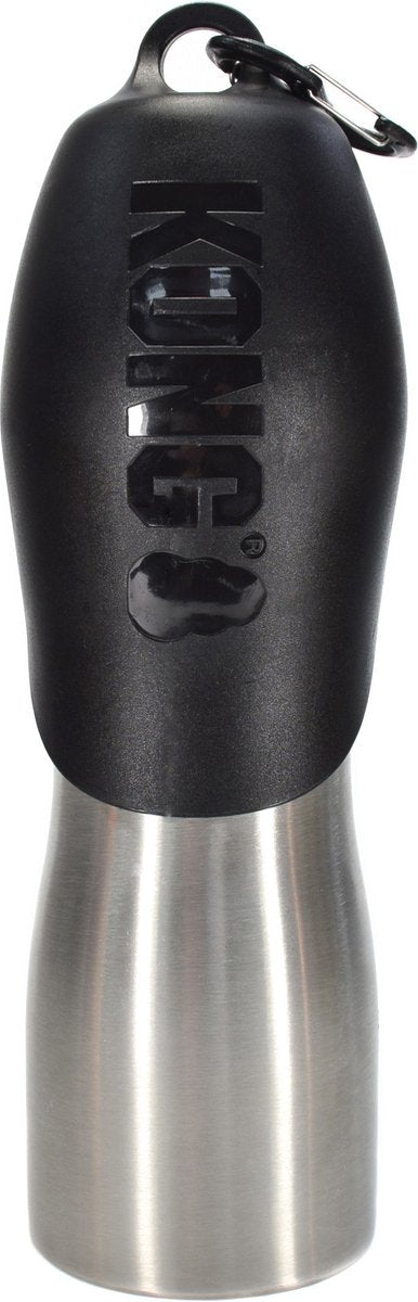 Kong h2o gourde acier inoxydable noir