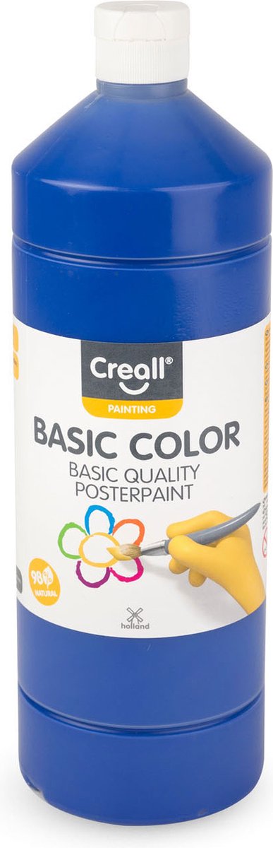 Creall School Paint Bleu foncé, 1 litre