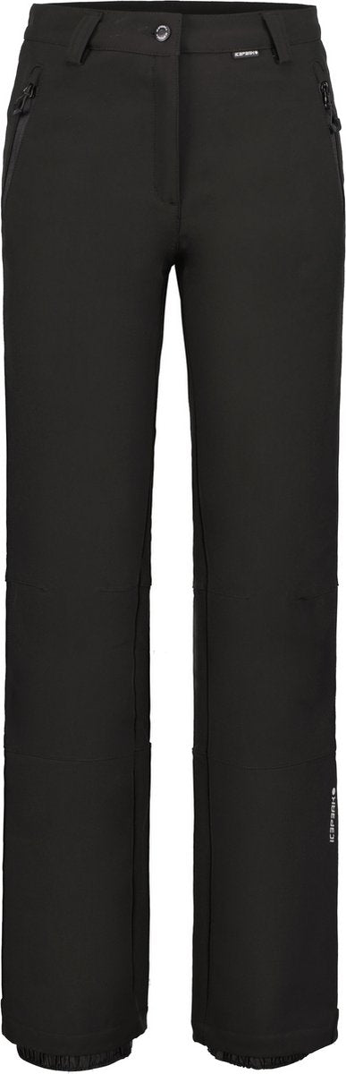 Pantalon de ski softshell Icepeak frechen pour femme - noir - 40