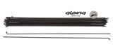 Buzaglo alpina spaak 13x292 zwart rvs
