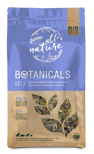 Bunny nature botanicals midi mix hibiscusbloesem peterselie stelen