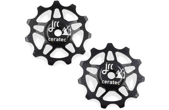 Jrc - paire de roues avec dérailleur en céramique shimano 105 ultegra 12 vitesses 11t noir