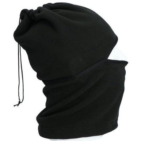 Cache-cou multifonctionnel Edge - polyester - noir